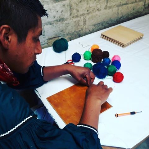 Our artist Julian getting ready to create a beautiful #yarnpainting 
#follow us as we bring you #specially #curated #huicholart @huicholcollection 
#huichol #wixarika #wixarikaart #fineart #artcollector #artcollectors #curator #psychedelicart #psychedelic #eclecticdecor #eclectichome #myeclectichome #officedecor #officedesign #officedecoration #novaeartis #artistsoninstagram #artist #interiordesign #interior #handmade @novaeartis