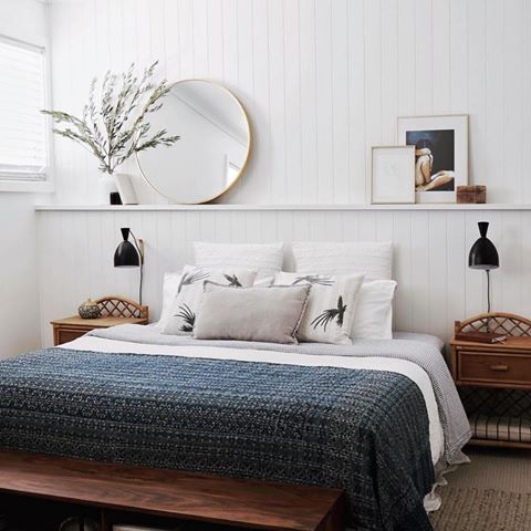 Diving into bed a full week is certainly my plan for tonight! .
Beautiful bed by @thehouseonbeachroad featuring our Freedom Kantha Cushions ⭐️
.
.
.
#whiteinterior #bohocoastal#soulspace #simplicity#cathedralceiling #whiteinteriors #bhg#timberfurniture #whiteinteriordesign#whiteinteriorinspo #kitchenisland#kitcheninspo #homedecorideas#bohostyle #bohodecor #scandiboho#morning #beachhouse #inmydomaine#charminghomes #designsponge#roomforinspo #flashesofdelight#bre_inspired #designsponge #myhousebeautiful#myhouseidea #coastalluxe#oasis#woodpaneling
