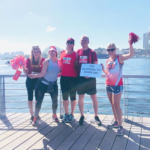 Taking a moment to be grateful for those I’m surrounded by and enjoying enjoying a flashback to this years MS fundraiser  #msfunrun #sydney #mates #support #fundraisers