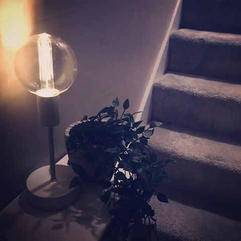 Loving my new hallway lamp. It had to be something small enough to fit on the radiator cover
⠀⠀ #homeinterior #homesweethome #interiorlovers #homeinspo #myhomevibe #interiorinspo #interiorandhome #homeinspiration #interiorstyle #interiorideas #interior4you #homedecor #homedesign #interiordecor #lovelyinterior #passionforinterior #myhousethismonth #homesofinstagram #actualhomesofinstagram #myhome #my1950shome #greyandwhitehome #greyandwhite #mysemidetachedhome #interiordesign #homestyle #hallwayinspo #hallway #lamp #lighting