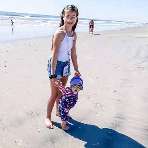 Baby girls first official beach trip. We went when she was first born to worship on the beach but she stayed in my sling the whole time. She watched the waves crash 🌊  So the other day she really wasn’t a huge fan of her feet in the sand or the ocean... baby steps 😉
•
•
•
•
 #CindyLou #Parenting #babygirl #bedeeplyrooted #justmomlife #letthembelittle #momlifeisthebestlife #momlifestyle #motherhoodunplugged #honestmom #lifeandlensblog #momblog #momblogger #parenthood_unveiled #thisismotherhood #dailyparenting #bloggerlife #lifestyleblogger #lifestylebloggers #lifestyleblog #holdthemoments #ig_motherhood #ohheymama #instababy #sillygirl #explorer #babiesofinstagram #babylife #beachbabe #growingtoofast