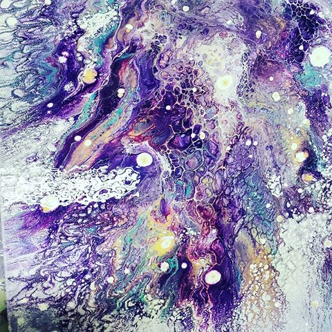The Purple Haze
*
*
*
*
*
#art #paintings #paintingwithatwist #acrylicpainting #acrylicpouring #blue #magenta #mint #white #gold #purple #paintmixing #abstractpainting #abstractart #abstract #cells #waves #novice #artist #artistsoninstagram #artistsoninstagram #artsyfartsy #athome #hgtv #fluidart #fluidpainting #acrylic #diy #diyhomedecor #pieroneimports #ikea