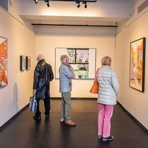 L O C A L // Spend your weekend admiring the work of amazing artists at @baysidegallery right here in Brighton👌🏼 ⁣
∙⁣
The gallery is currently showcasing the works of 'Katherine Hattam: The history pictures' @kathattam, & 'Yang Yongliang'⁣ 👏🏻⁣
∙⁣
📸 @baysidegallery⁣