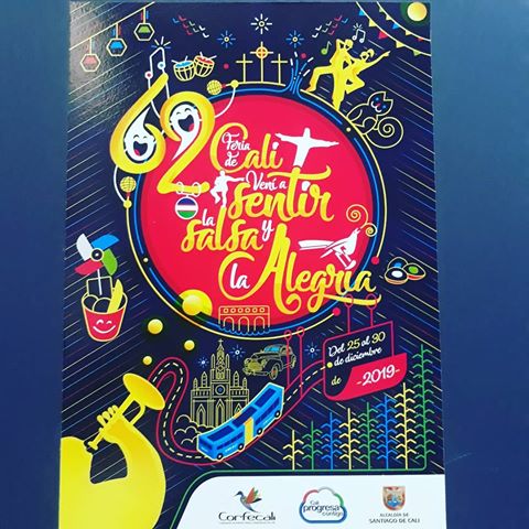 #FeriadeCaliNro62. Afiche realizado por mi hermano @bleickodigital para participar en el concurso del logo, de este año. #Feriadecali2019 #CaliCo @corfecali #DiseñoGráfico #Diseño #Design #Designer #graphicdesign #graphicdesigner