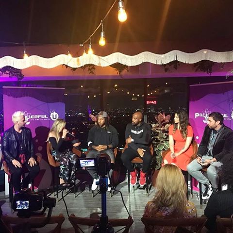 The beginning of something special to come. Thank you to @henryammar @liliangarcia @trentshelton @steph.purpura @james.powerful.u @powerful.u for this transformative panel. 
@james.powerful.u continue to serve with the dose of transformation that you are giving to others. People need to deal with their shit and you are the espresso my friend. 
If you are interested and haven’t gotten your tickets to the Powerful U experience that’s taking place May 17-19 at the Los Angeles Convention Center, please do so. The line up of speakers is crazy and I’m blessed to take the stage and share my message on Sunday May 19th. 
Cheers in advance to your presence at the event on May 17-19. 
www.powerful-u.com .
.
#LiveYourDreamsOutLoud #liveyourdreams #followyourdreams  #dream #dreams #love #purpose #health #entrepreneur #entrepreneurs #selfie #dopepic #quote #photooftheday #follow #like #swag #author #book #losangeles #motivation #inspiration #hollywoood #dailyinspiration #losangeles #god #youtube #happiness #thedreamerseries