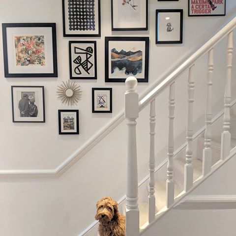 Happy Friday! It's finally the weekend! I had a little tweak of the gallery wall as a few pics got knocked (after a couple of wines) and actually prefer it! Also look how big Martha is getting! ♥️
#myhomevibe #rockmystylishhome #howihome #cornerofmyhome #dailydecordose #spotlightonmyhome #interiorstyled #interiorforinspo #modernhome #gallerywalldecor #gallerywall #interior123 #interiormilk #realhomes #realhomedecor #hometour #homedetails #homeinterior #interiorstyle #cockapoo #cockapoopuppy #cockapoosofinstagram #houseandhound