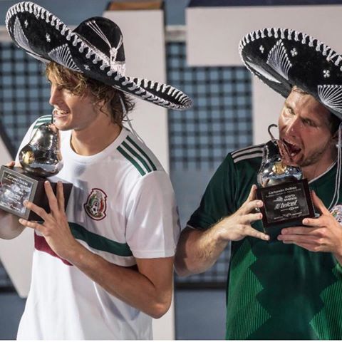Not bad for the first week back for me. Runner up in the singles and champions with my brother @mischazverevofficial in the doubles. Thank you Acapulco and @abiertomexicanodetenis for a very special week. Got nothing but love for this place